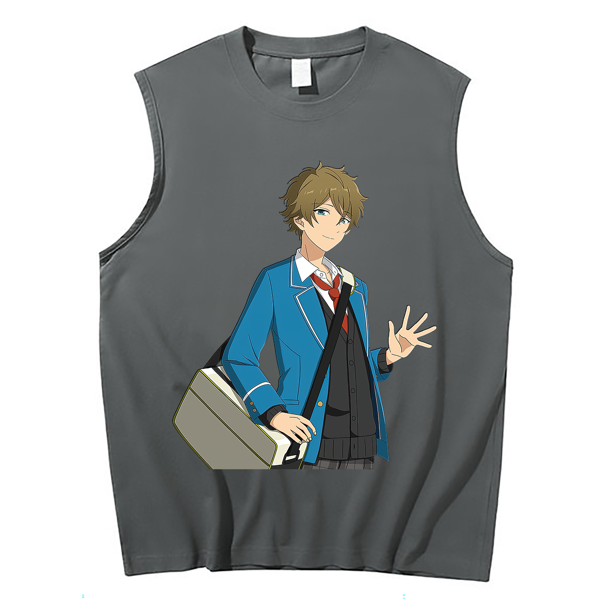 （画像用） あんさんぶるスターズ! Ensemble Stars コットン100％タンクトップ（フロントプリント）